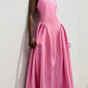 Chic Pink Maxi Dress